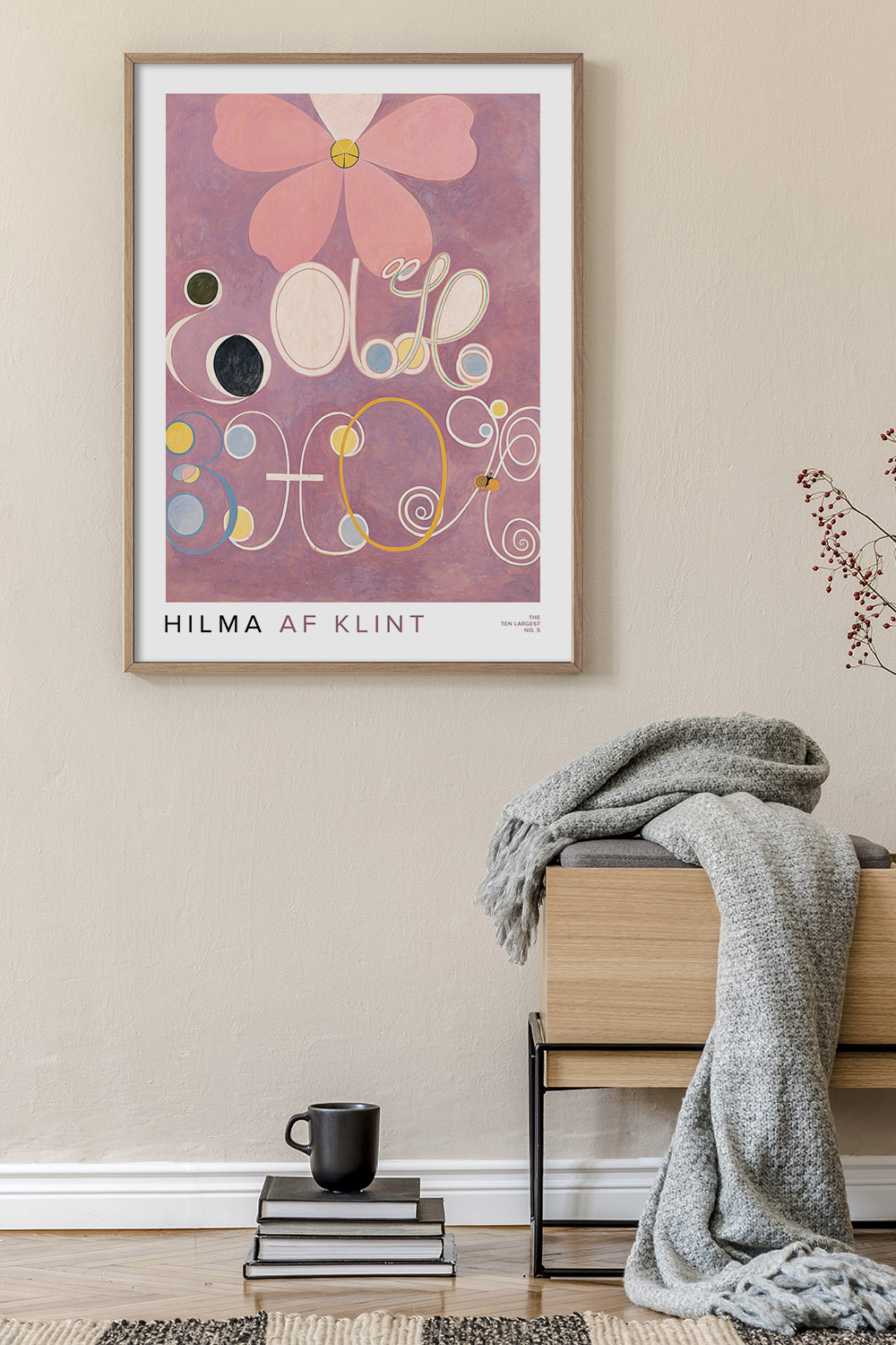 Постер Hilma Af Klint The Ten Largest No5