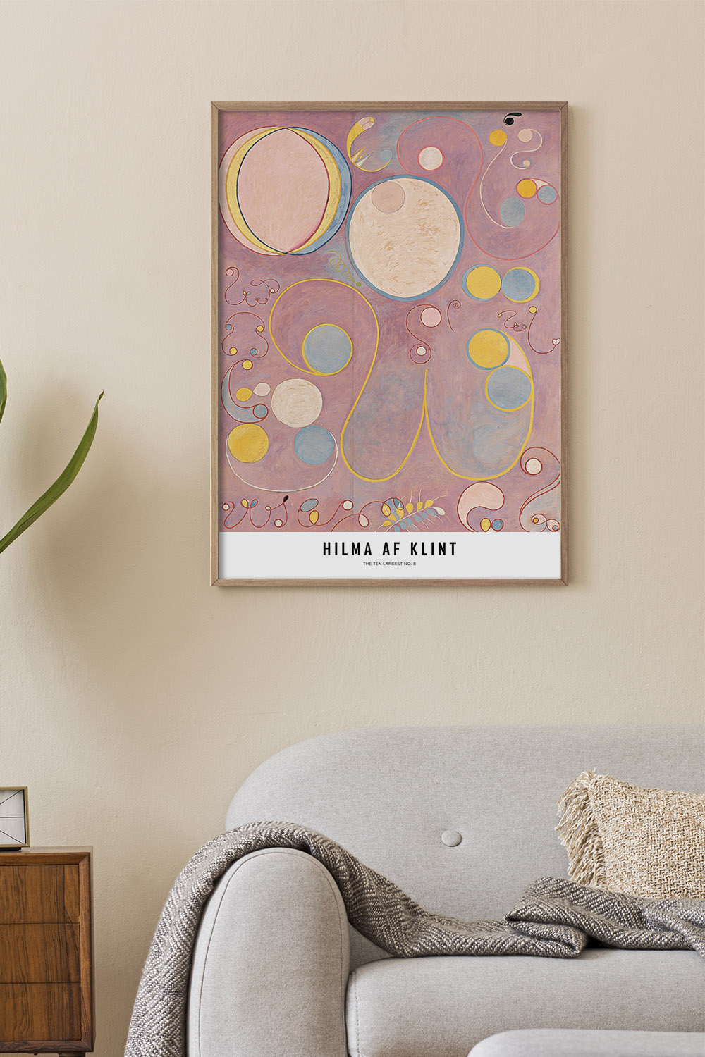 Постер Hilma Af Klint The Ten Largest No8