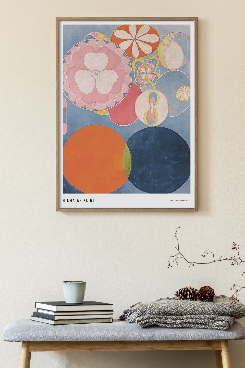 Постер Hilma Af Klint The Ten Largest No2