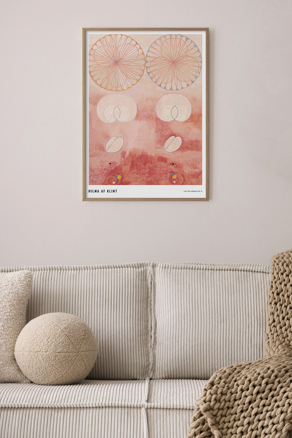 Постер Hilma Af Klint The Ten Largest No9