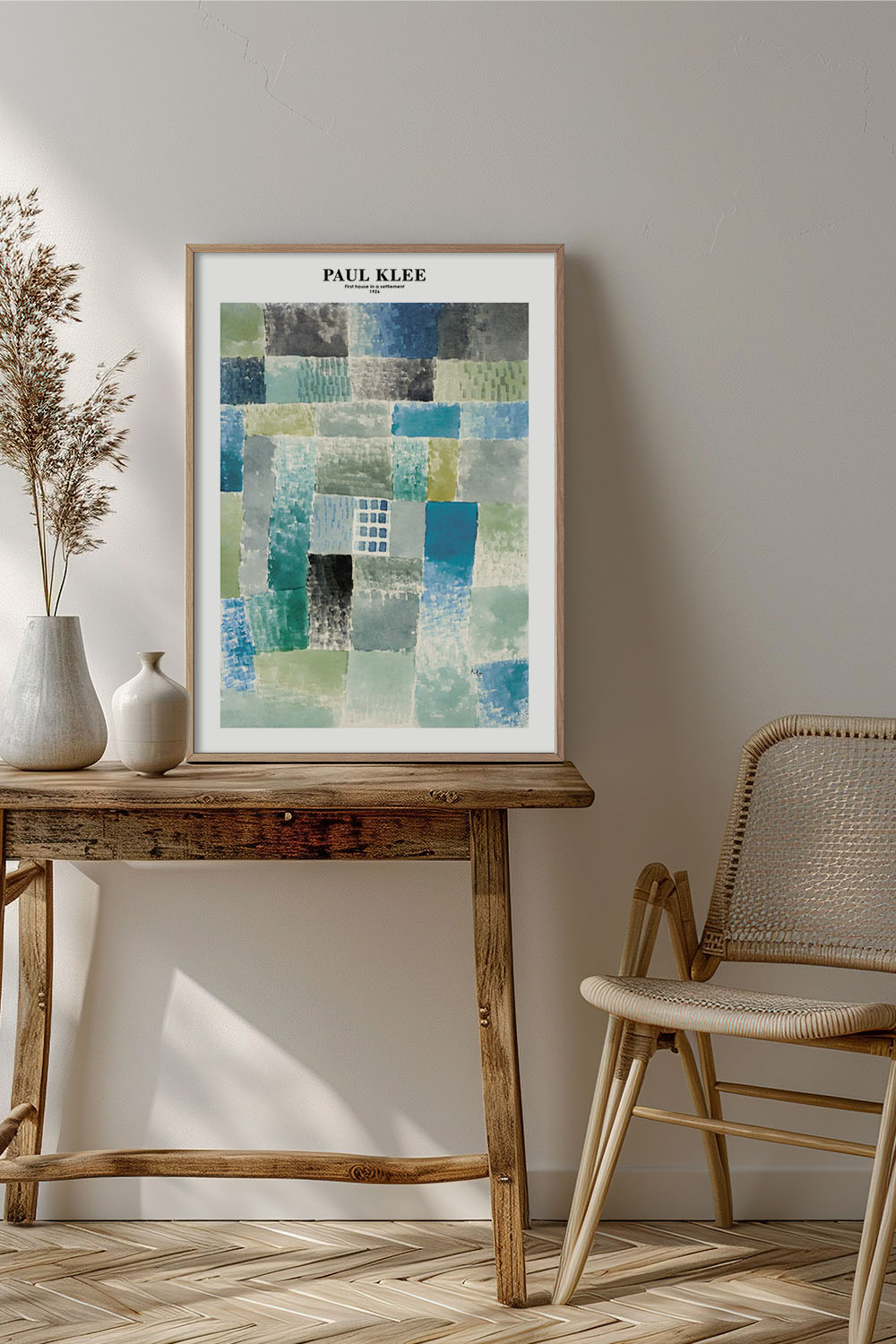 Постер Paul Klee First house in a settlement