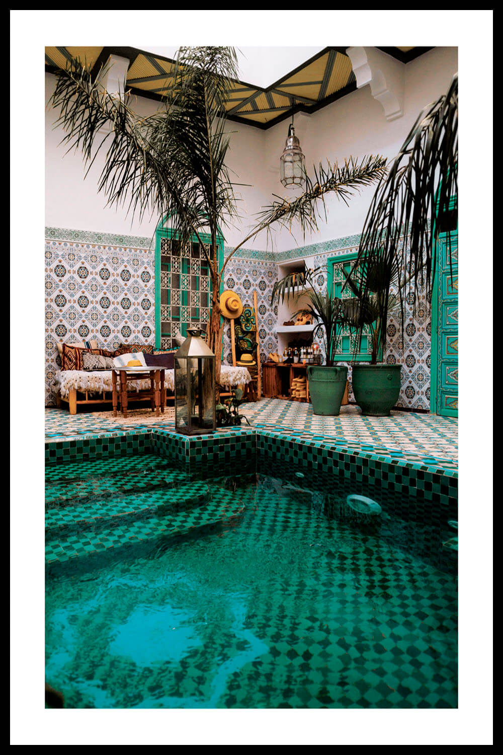 Постер Марокканский Двор №1