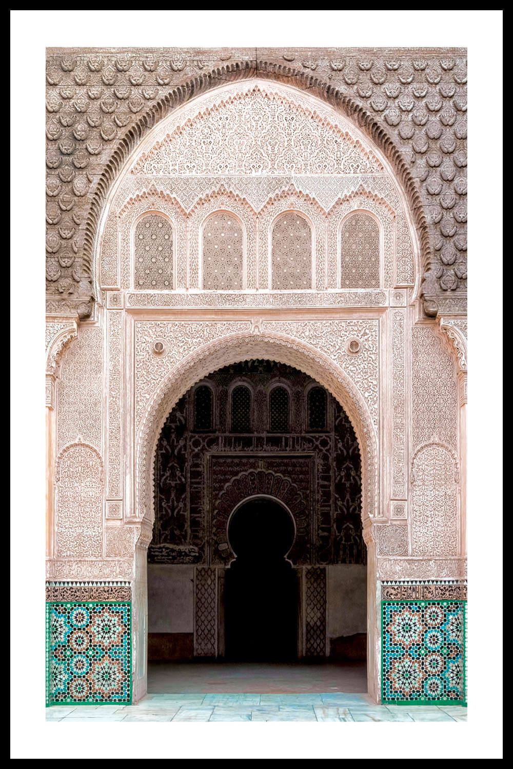 Постер Орнаменты Мечети