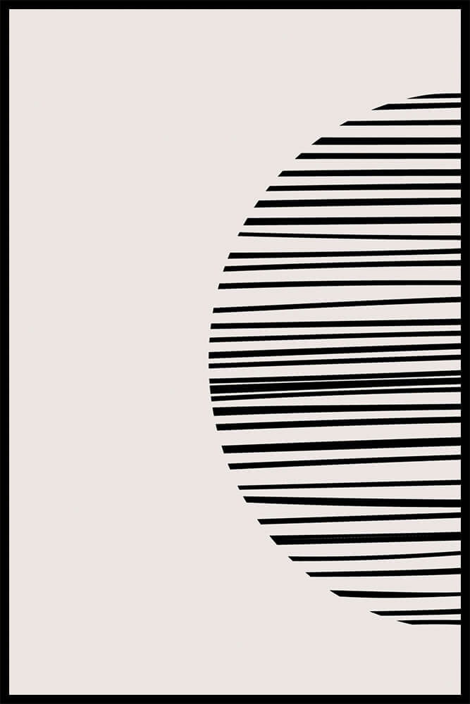 Постер Полукруг из Линий №1