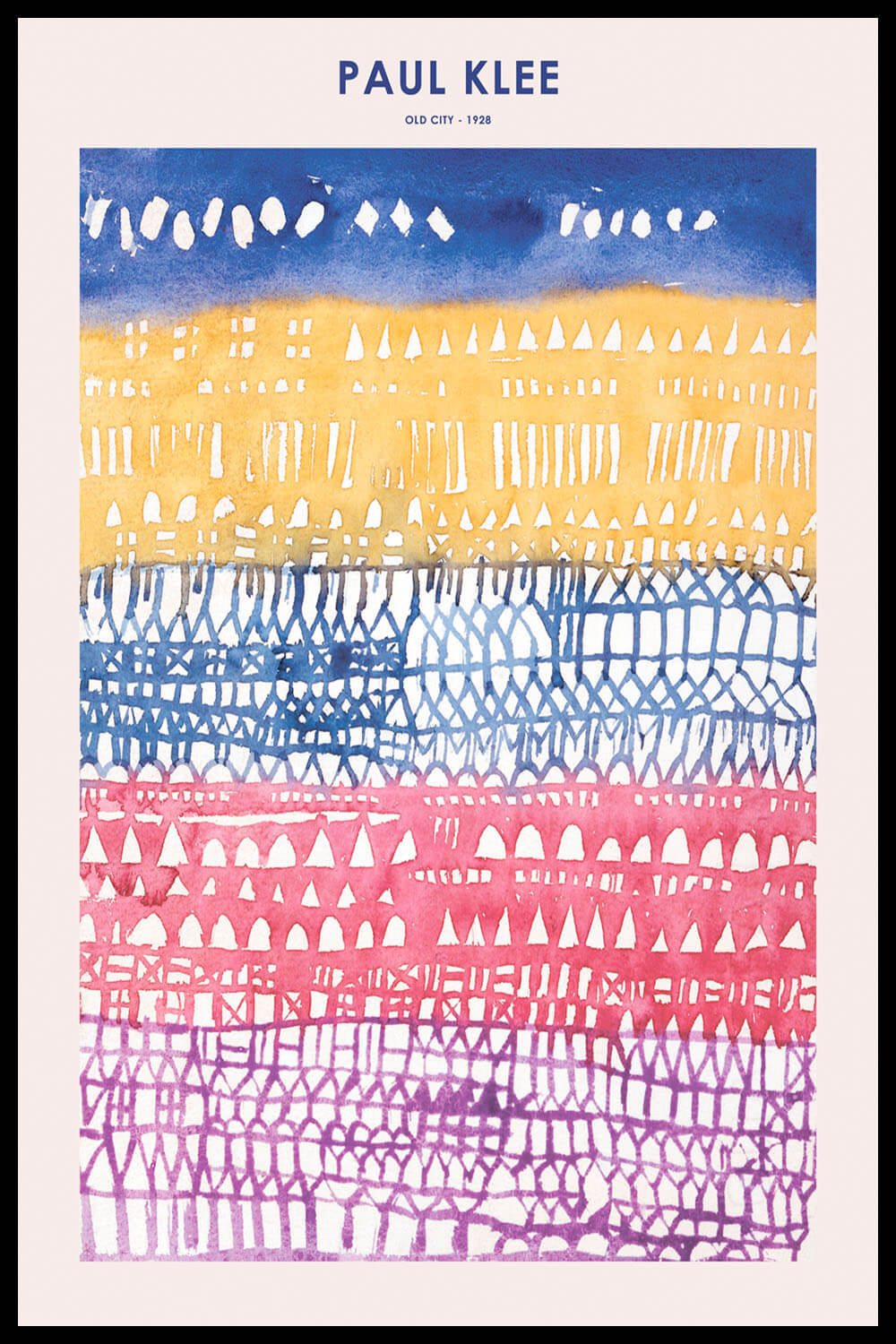Постер Paul Klee Old City