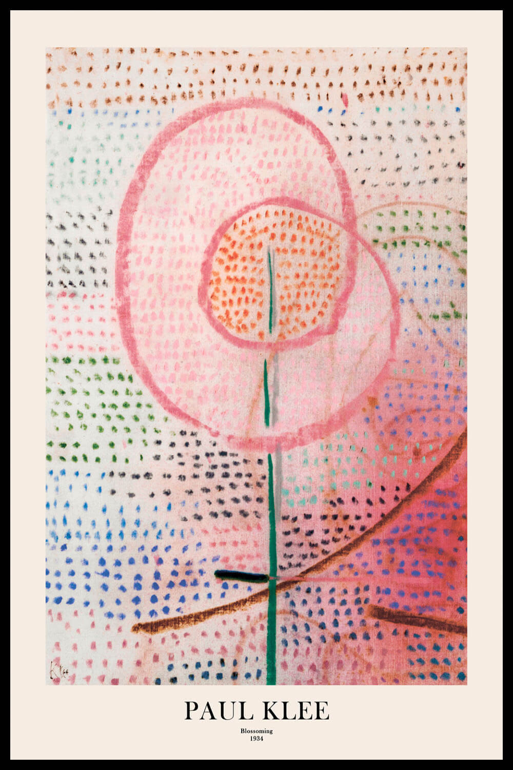 Постер Paul Klee Blossoming