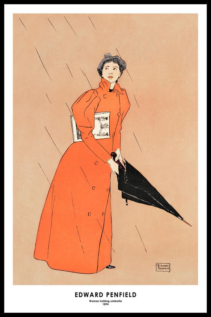 Постер Edward Penfield Woman