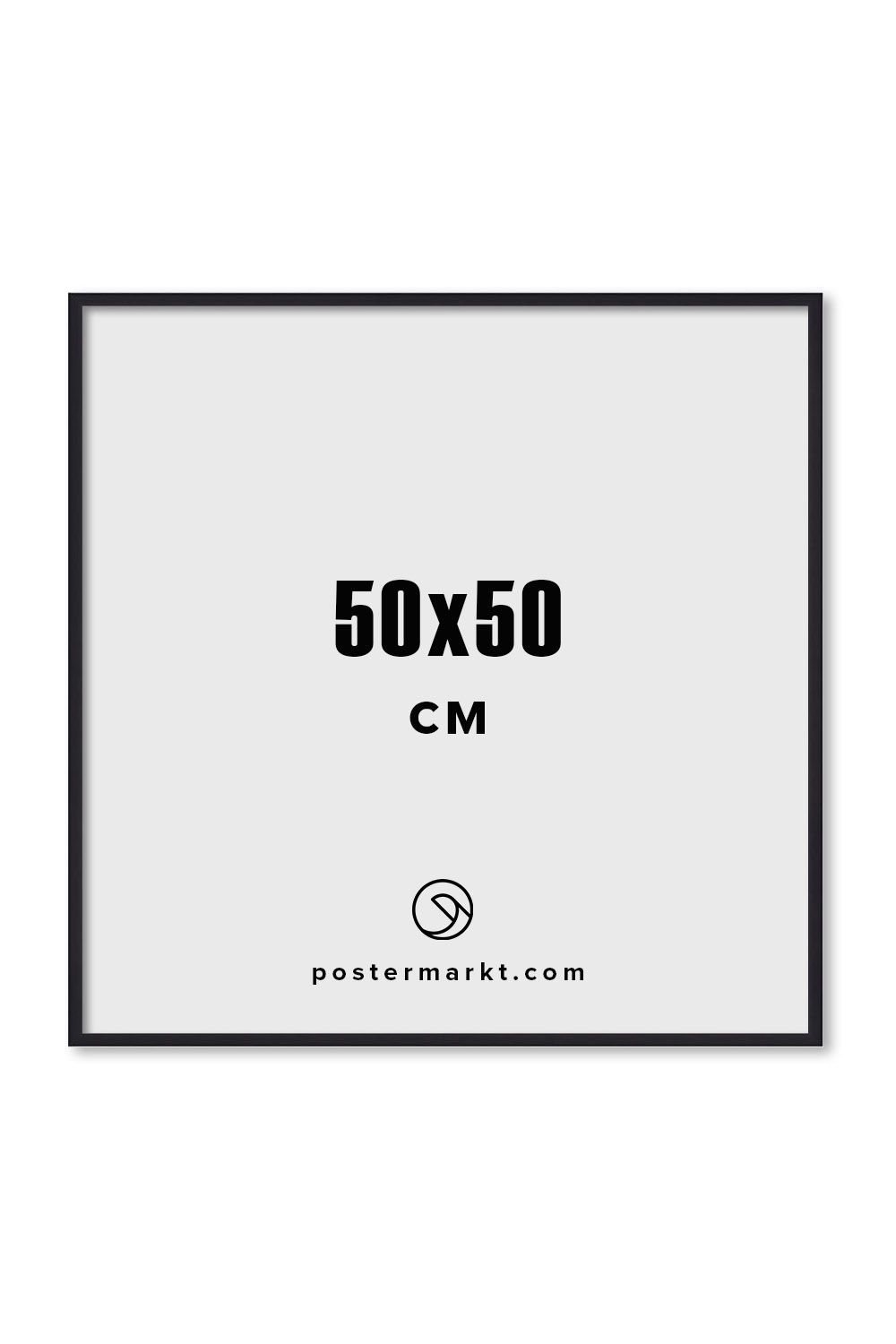 Рамка Для Постера Черная, 50х50 см
