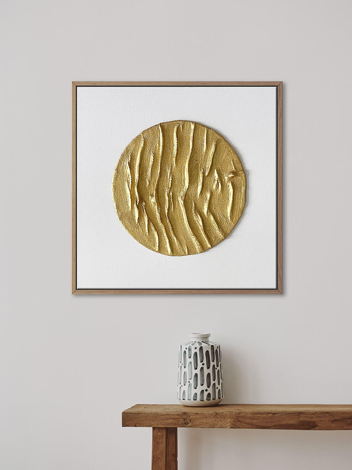 Картина на холсте в обрамлении DECORMARKT Круг