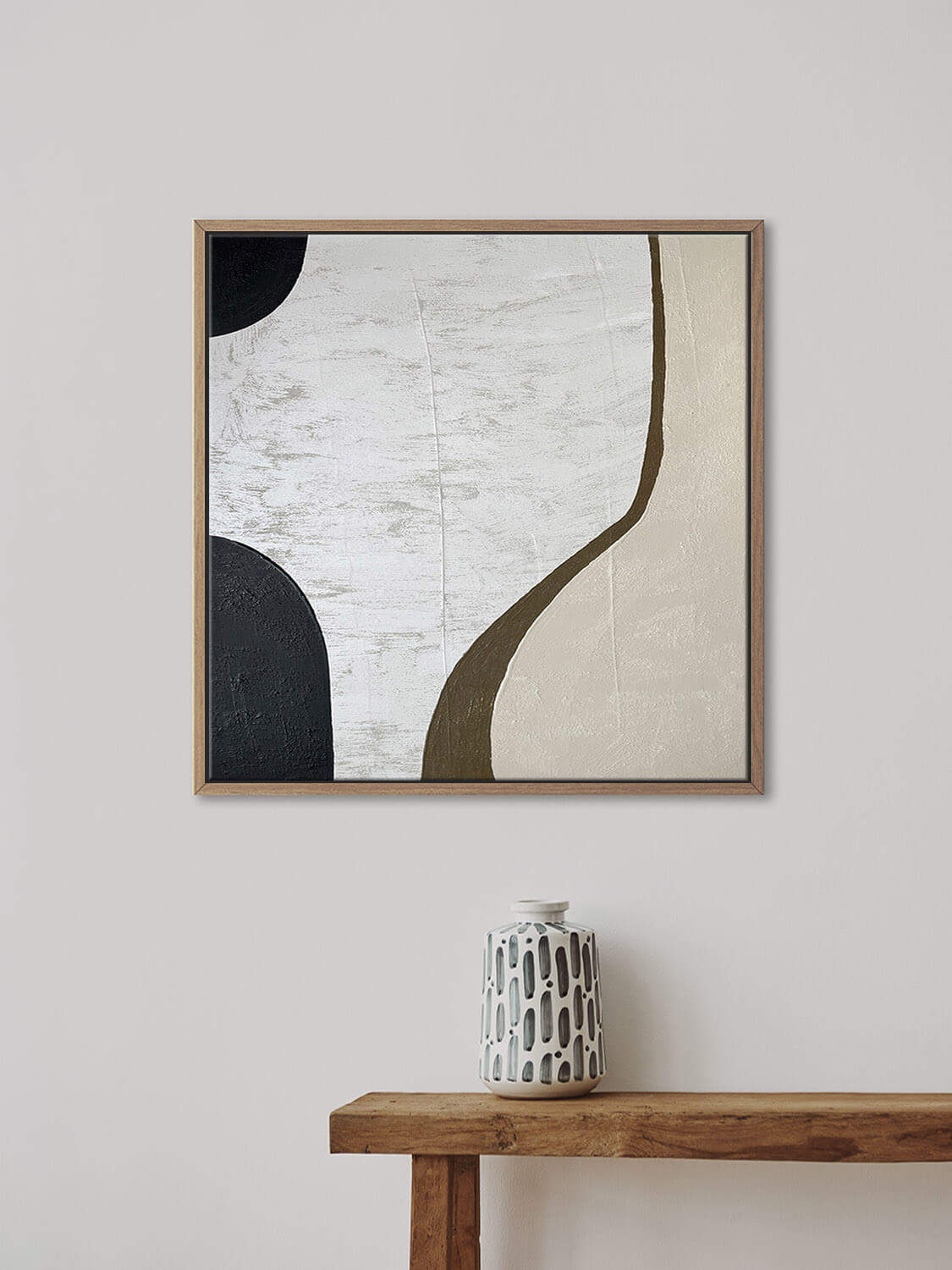 Картина на холсте в обрамлении DECORMARKT Абстракция №1