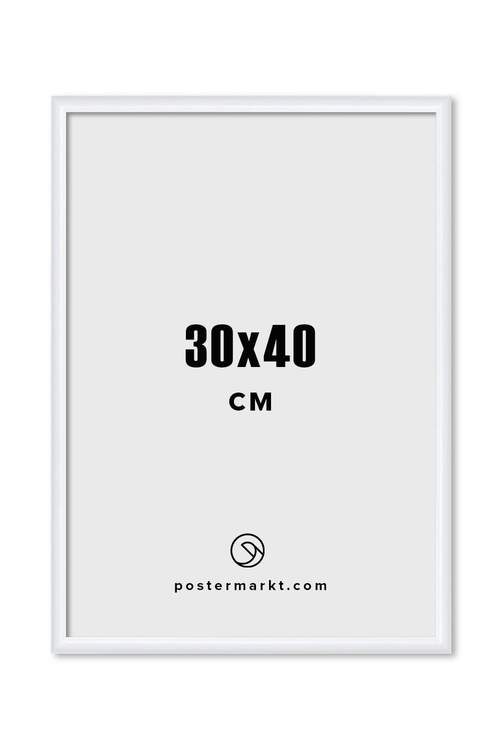 Рамка Для Постера Белая, 30х40 см