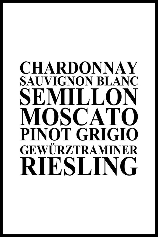 Постер White Wine