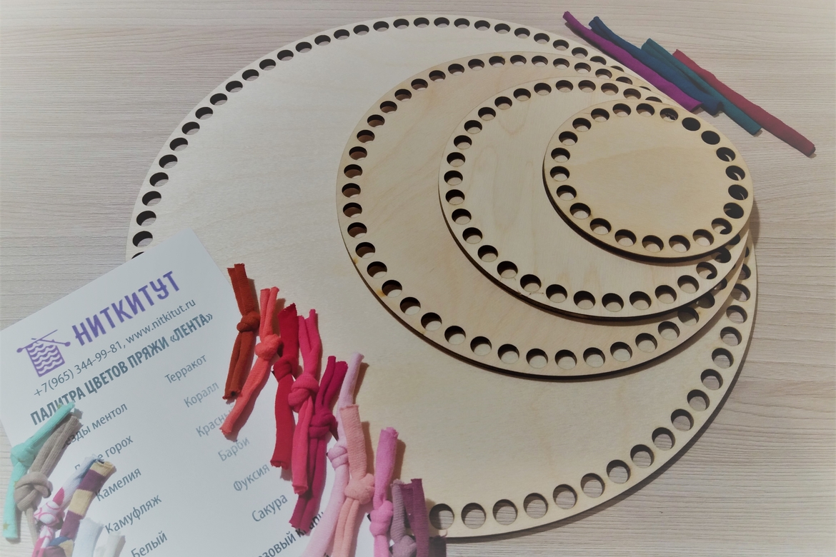 Заготовка деревянная для вязания