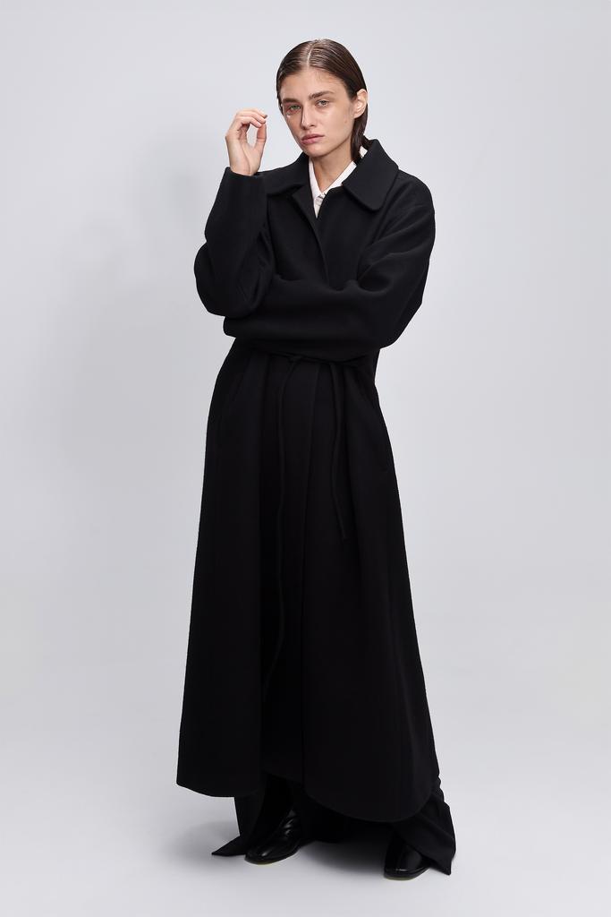 Пальто ANNA black demi