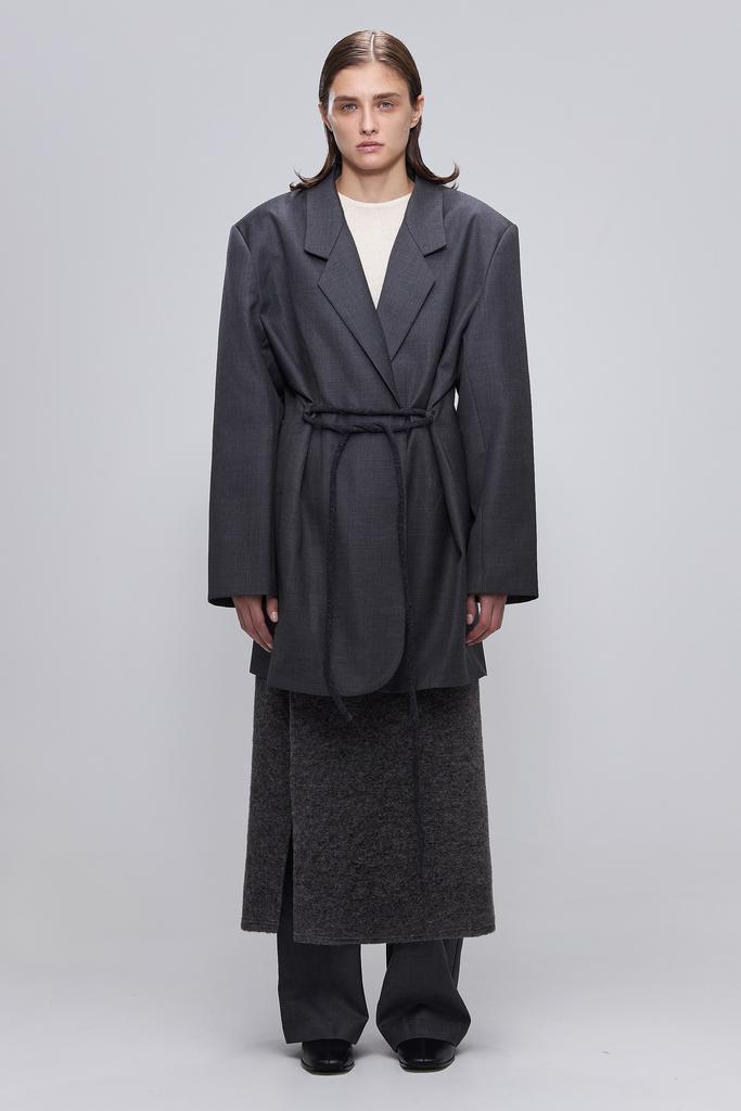 Жакет LIBERTE oversized dark grey
