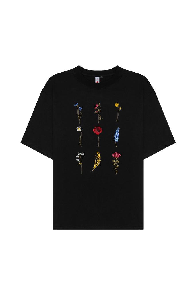 Футболка Гербарий Юбилейная черная