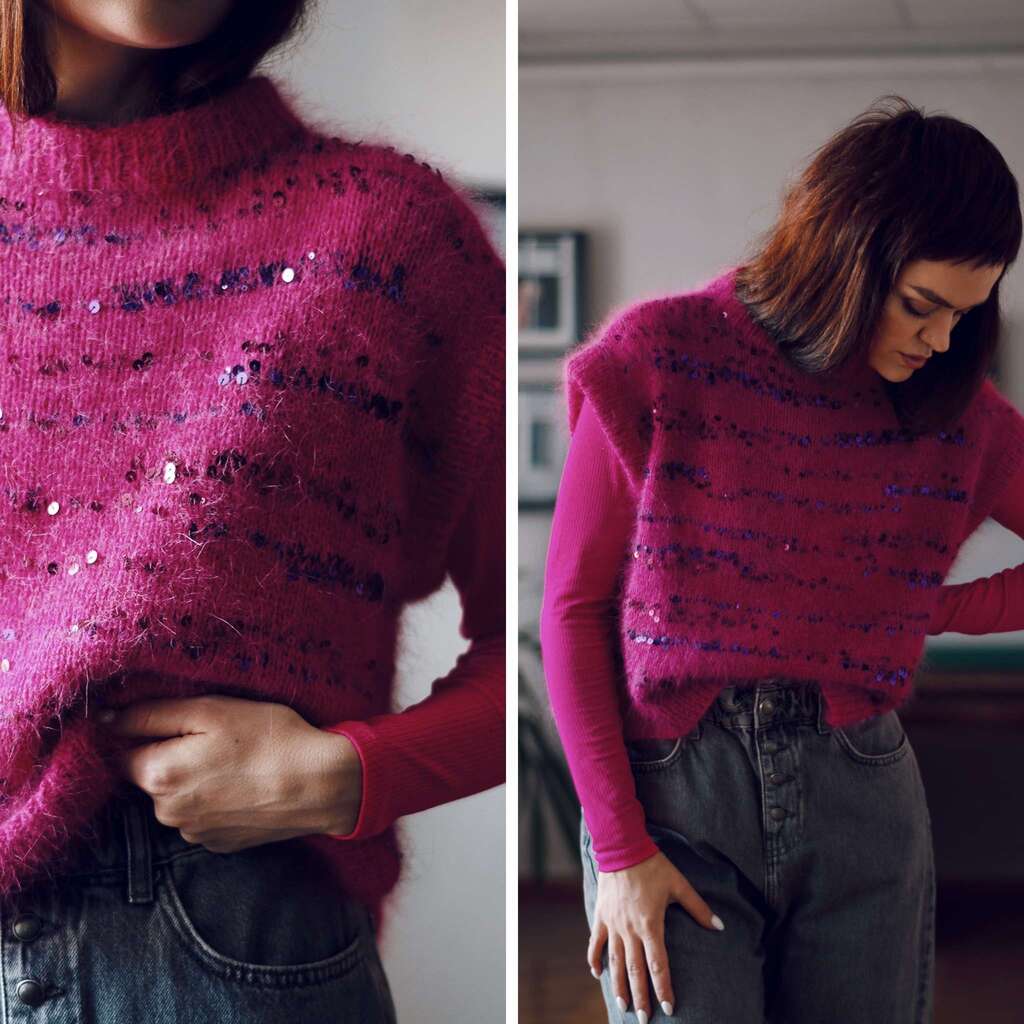 Инструкция #shine_vest_iiaks Размеры: 40-42, 44-46, 48-50, 52-54.