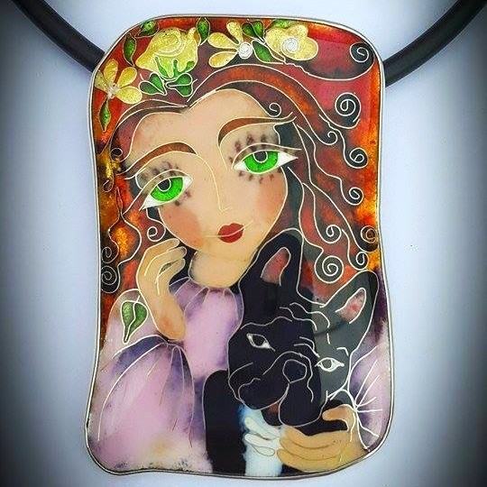 БРОШЬ/КУЛОН "МОПСИК"