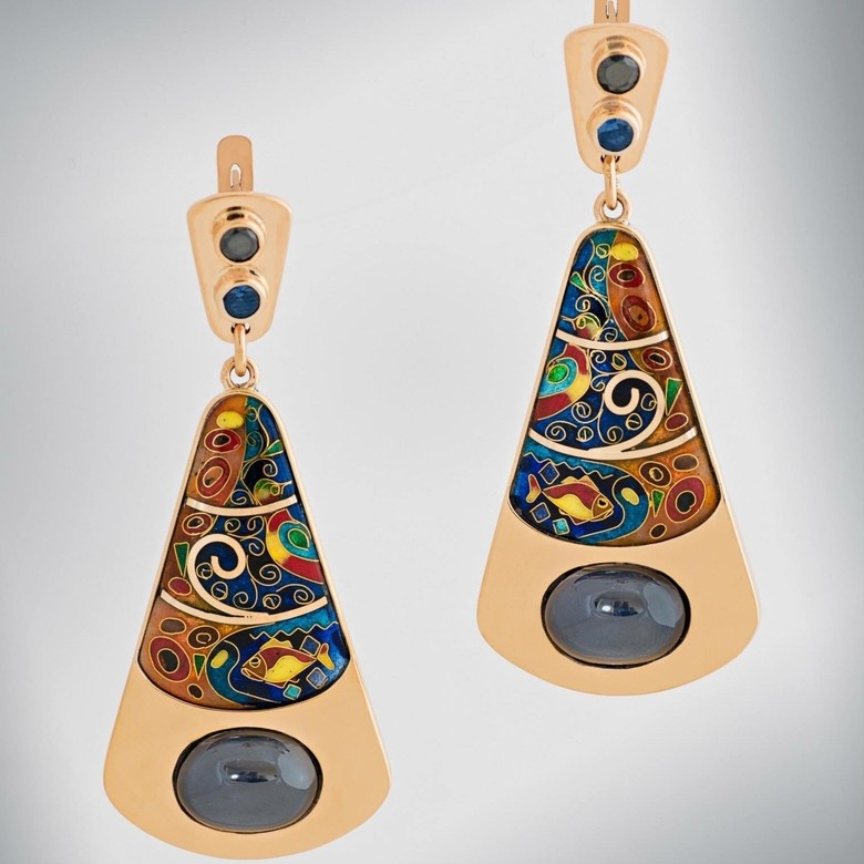 СЕРЬГИ "МОРЕ"