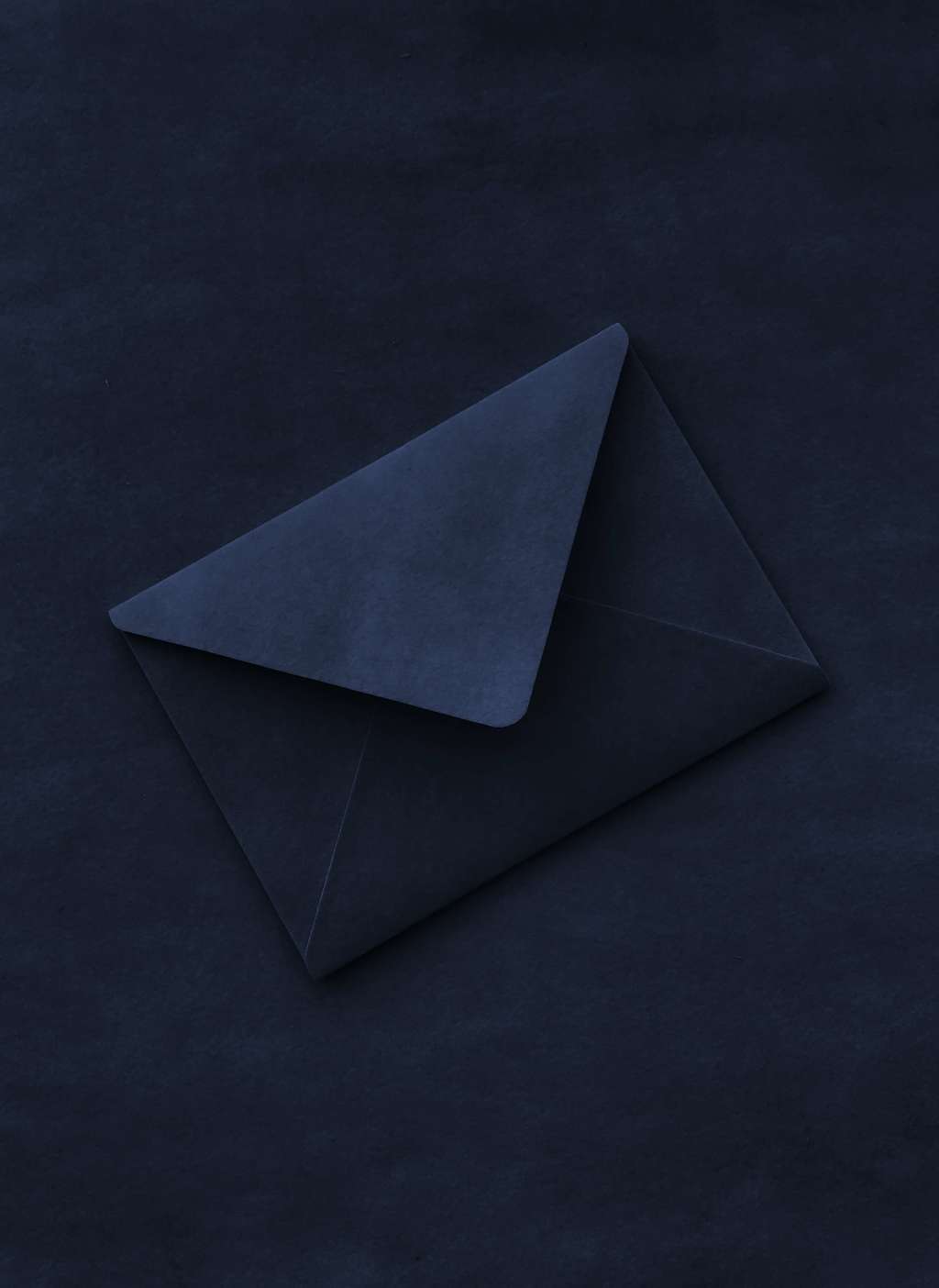 Конверт бархатный темно-синий