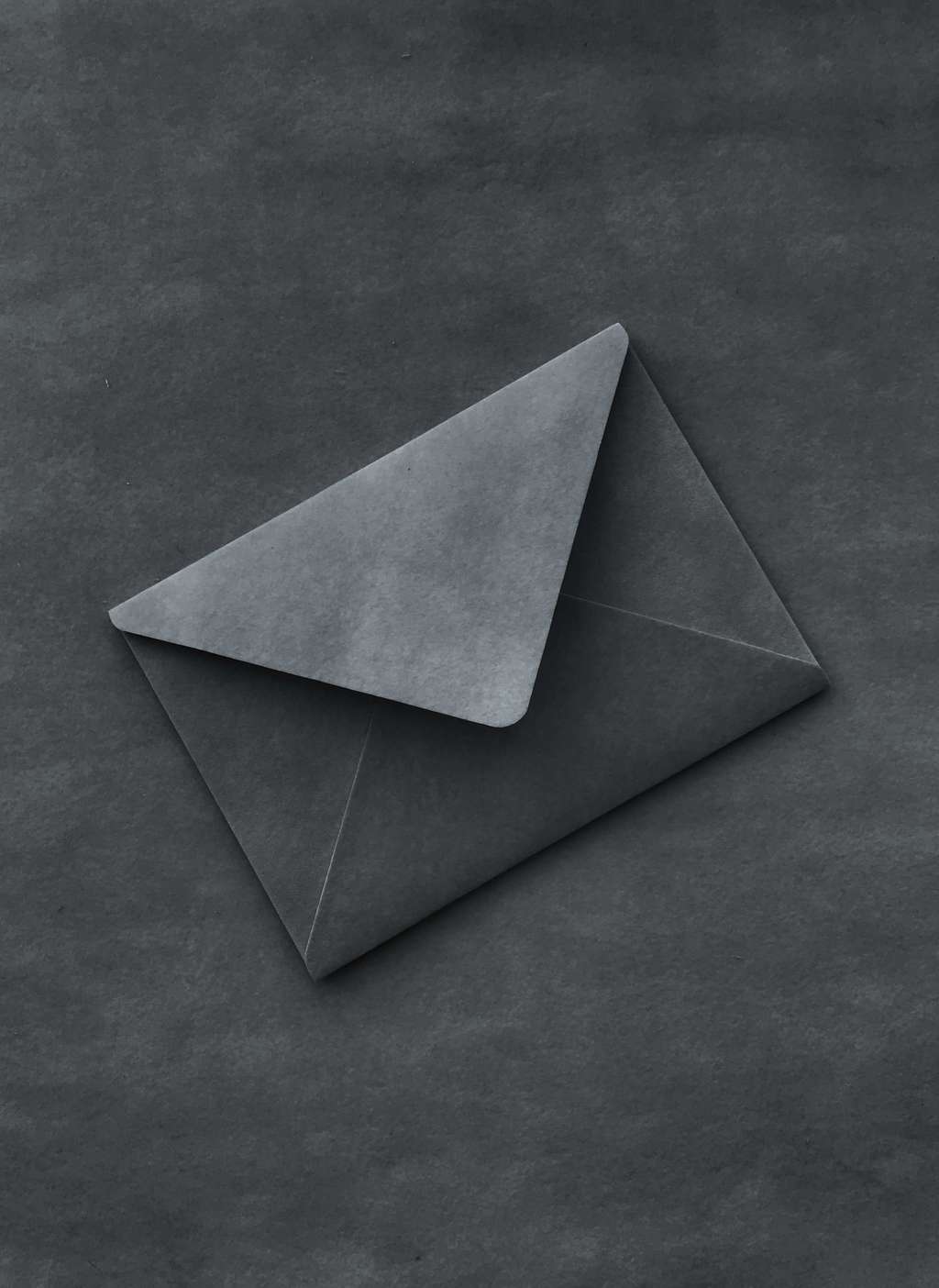 Конверт бархатный темно-серый