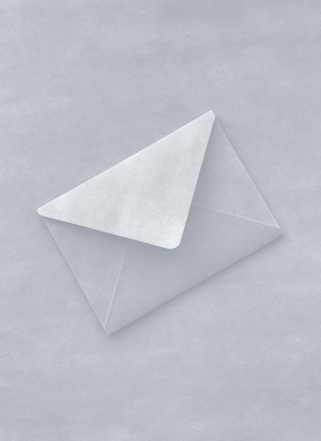 Конверт бархатный светло-серый