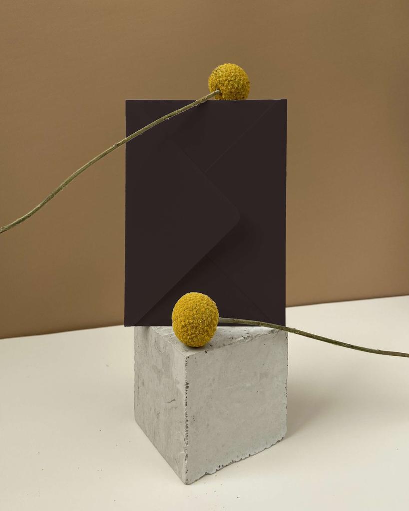 Конверт Темно-коричневый