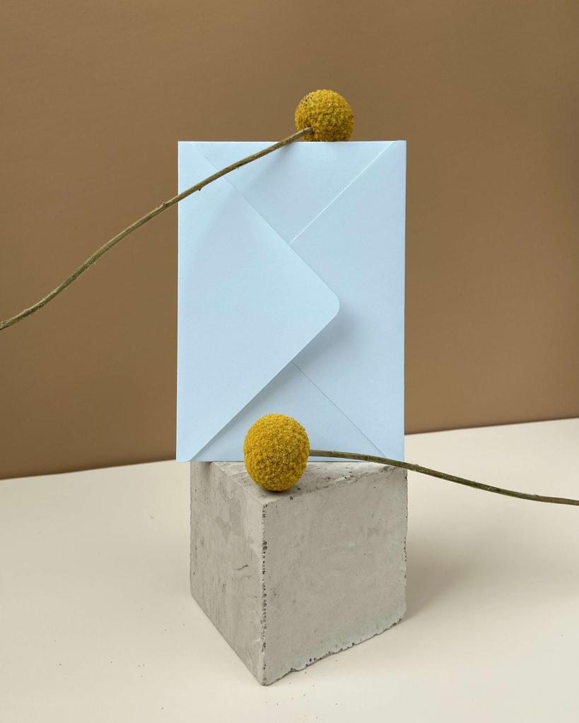 Конверт Холодный голубой