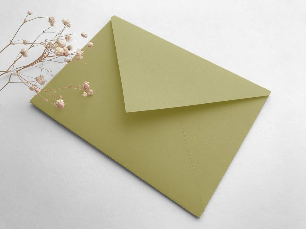 Конверт Оливковый