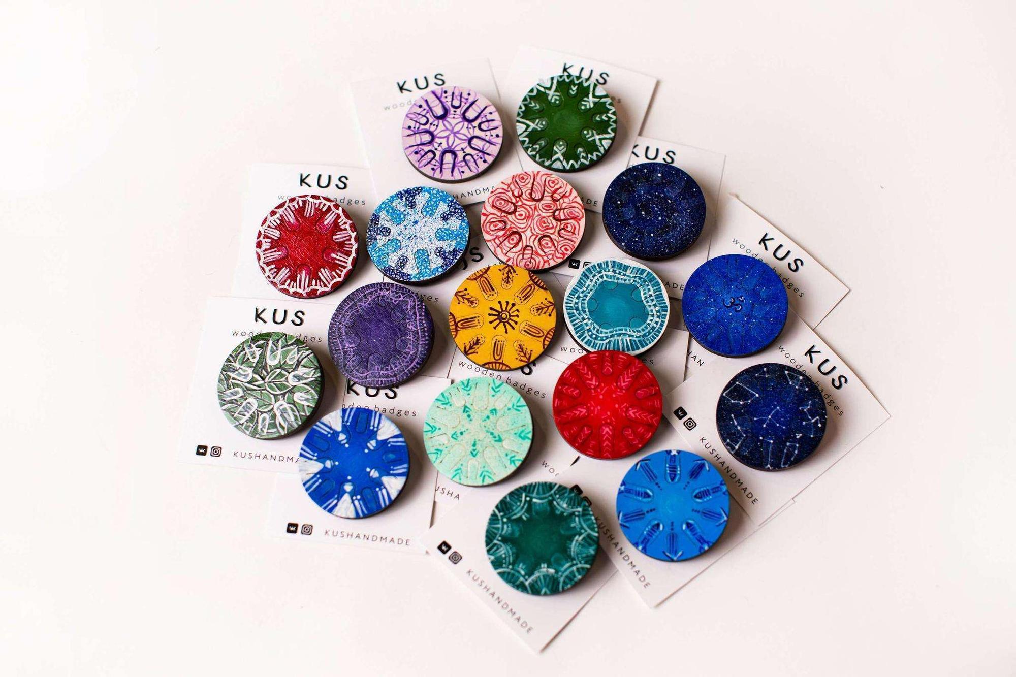 Wooden pins