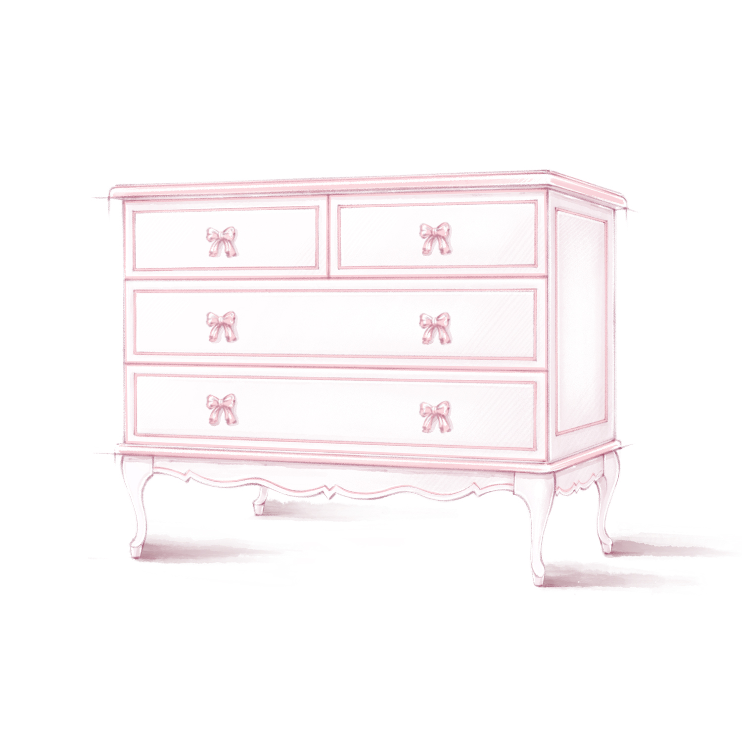 Комод "Princess" 4 ящика PR-11