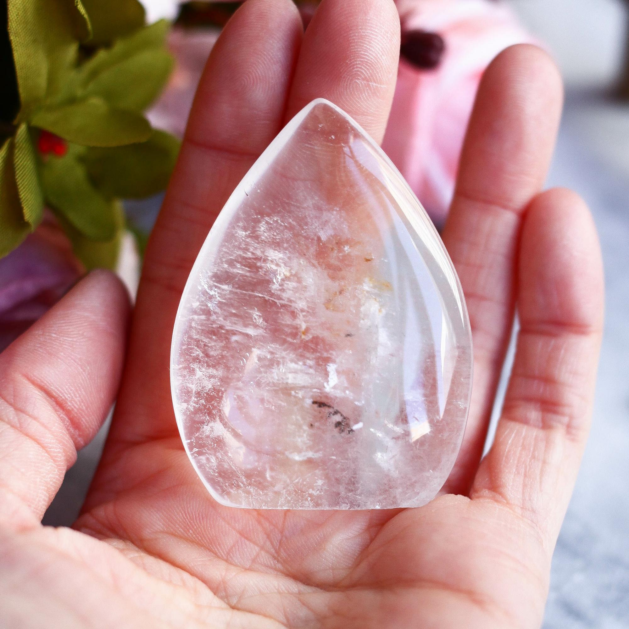 Горный хрусталь полированный