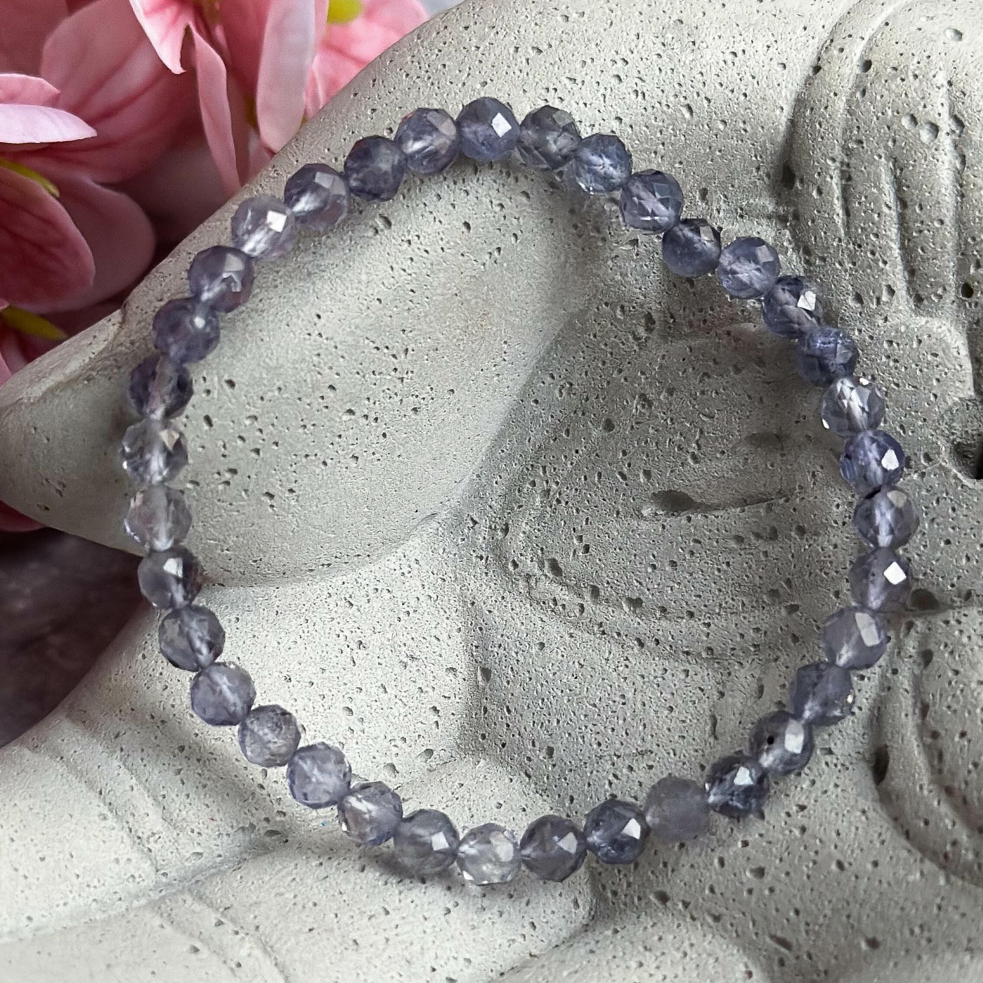 Браслет Ограненный Иолит (Кордиерит)