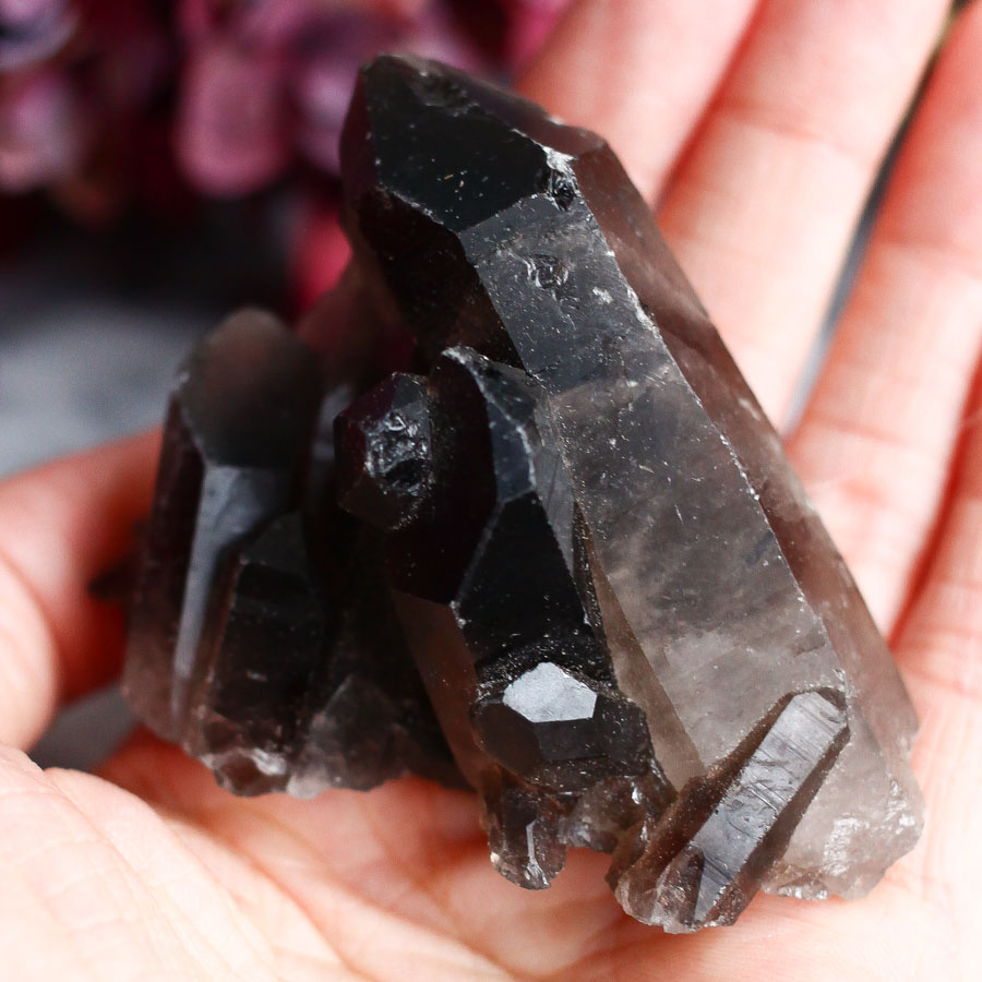 Друза раухтопаза (дымчатого кварца)