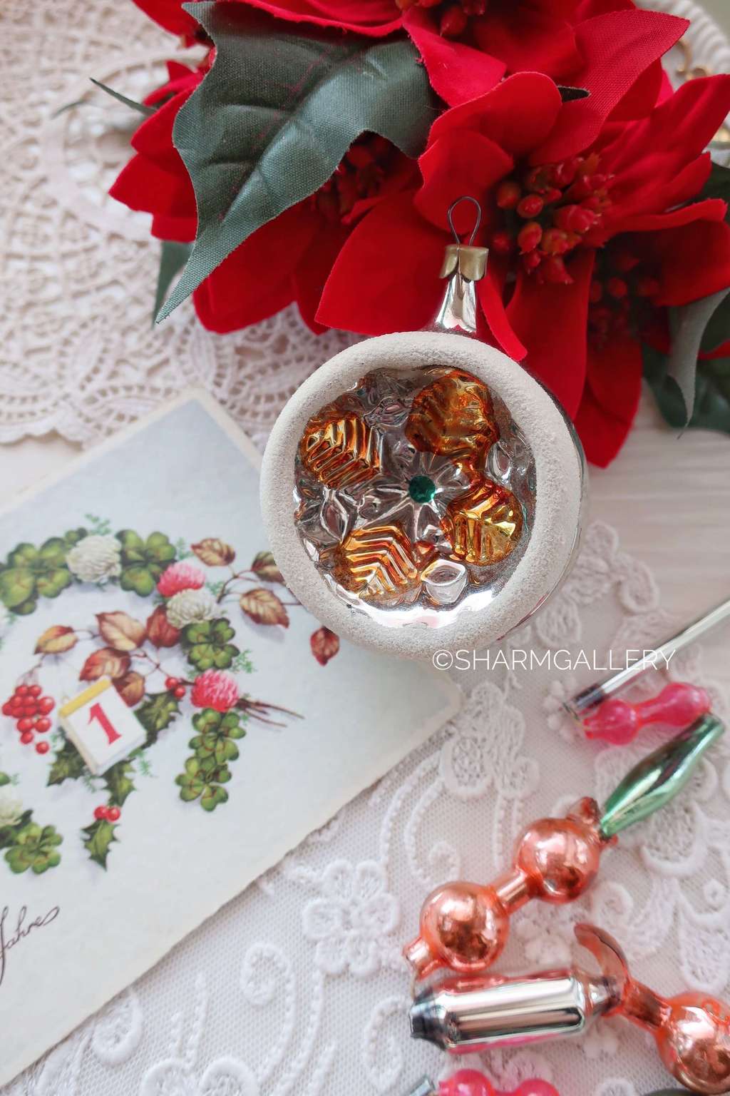 Шарик - Прожектор. №5. Елочная игрушка ГДР.