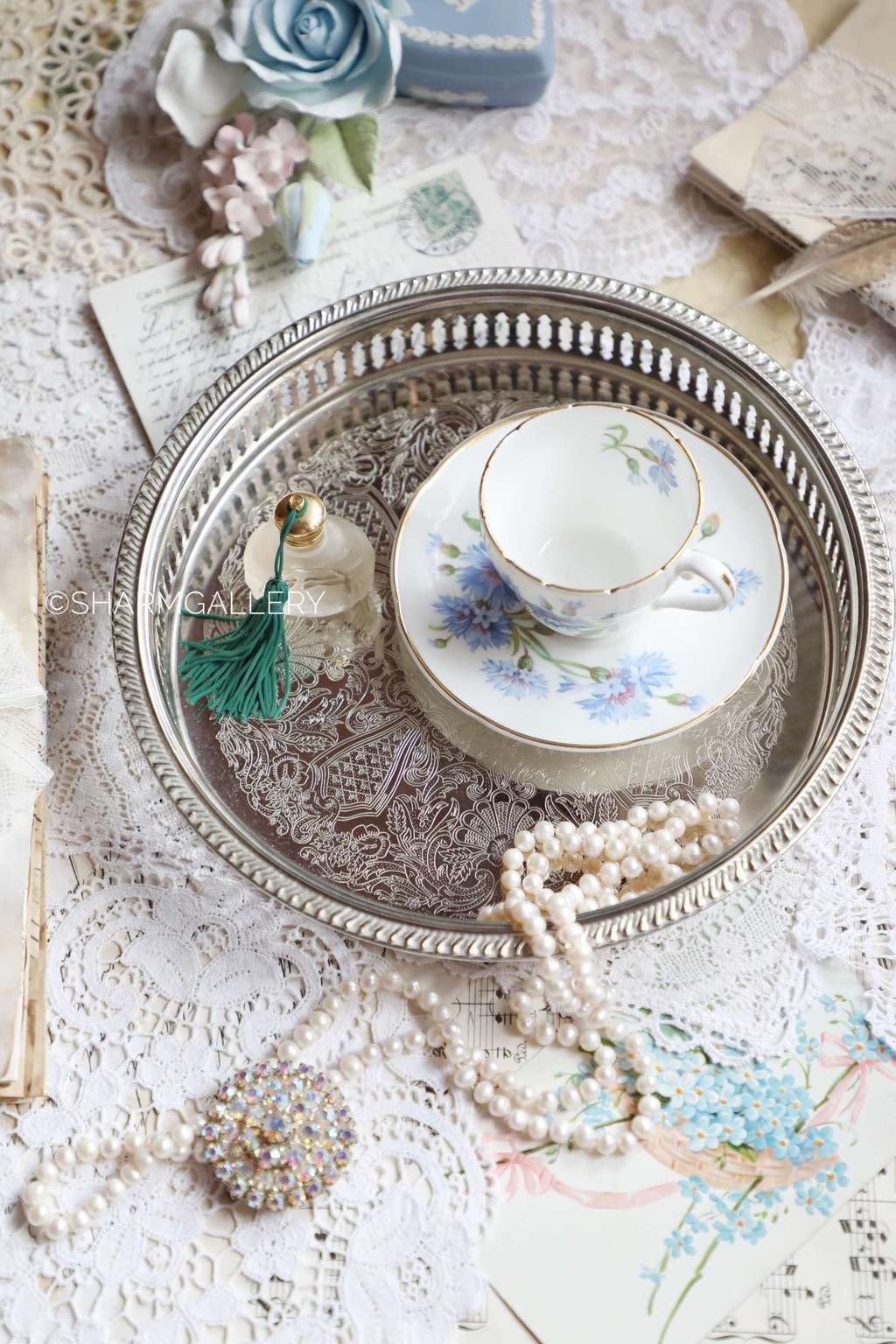 Винтажный поднос с бортиками, серебрение, Англия!