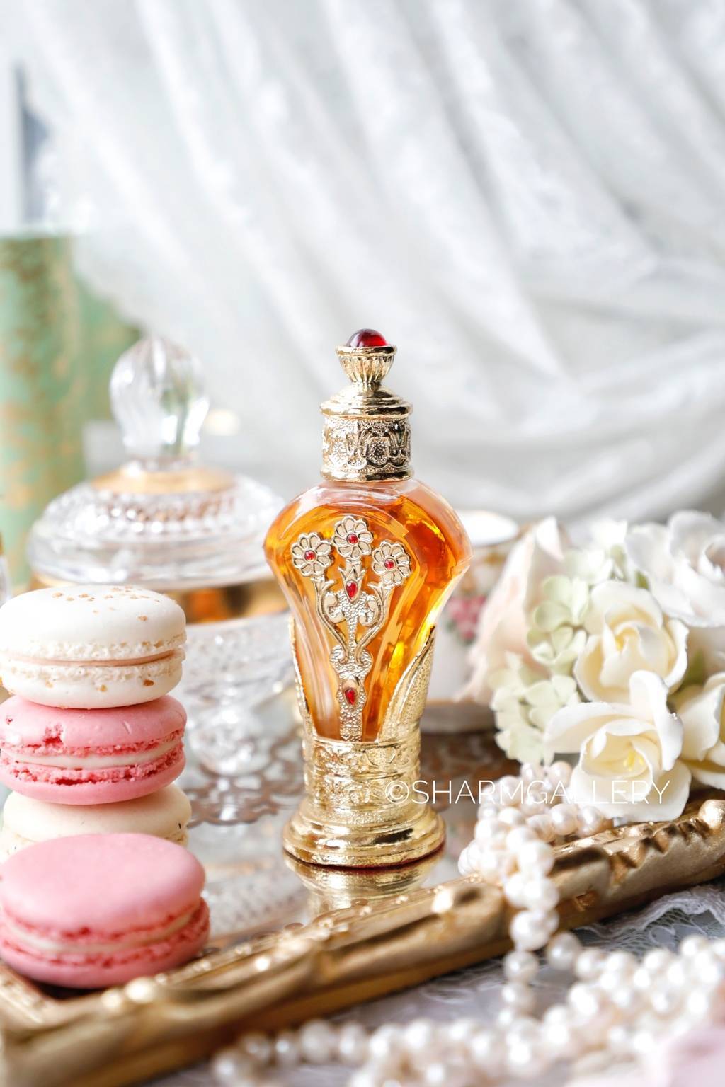 Масляные духи Fresh Asala, флакон позолота, 18мл., ОАЭ.