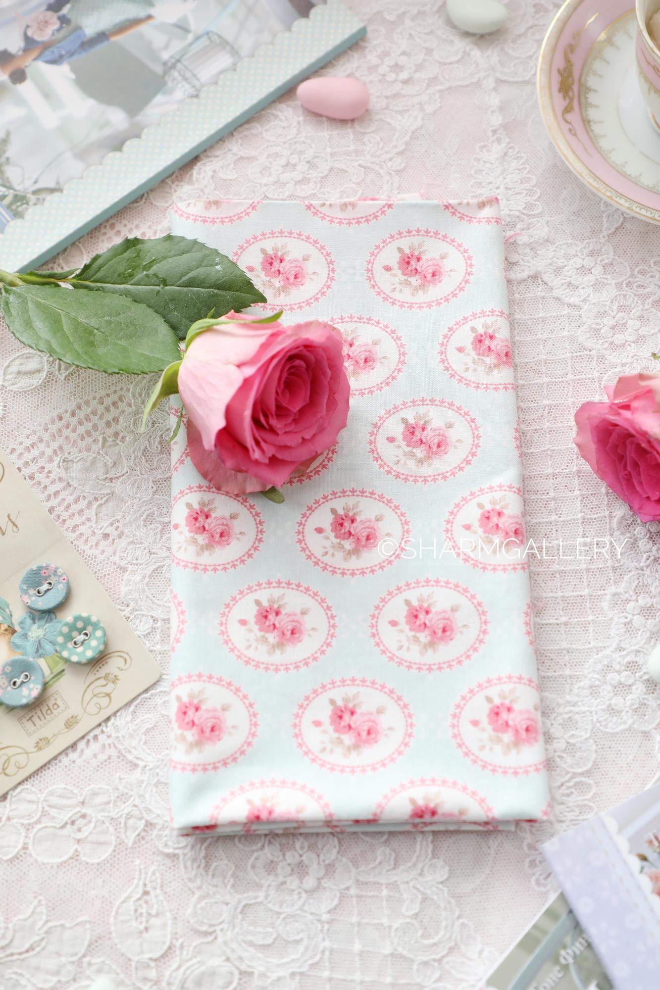 Отрез фирменной ткани Tilda от Panduro Hobby, Норвегия. 57х45см.