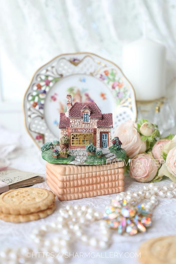 Домик - коттедж миниатюрный «Чайный домик» Англия. №1