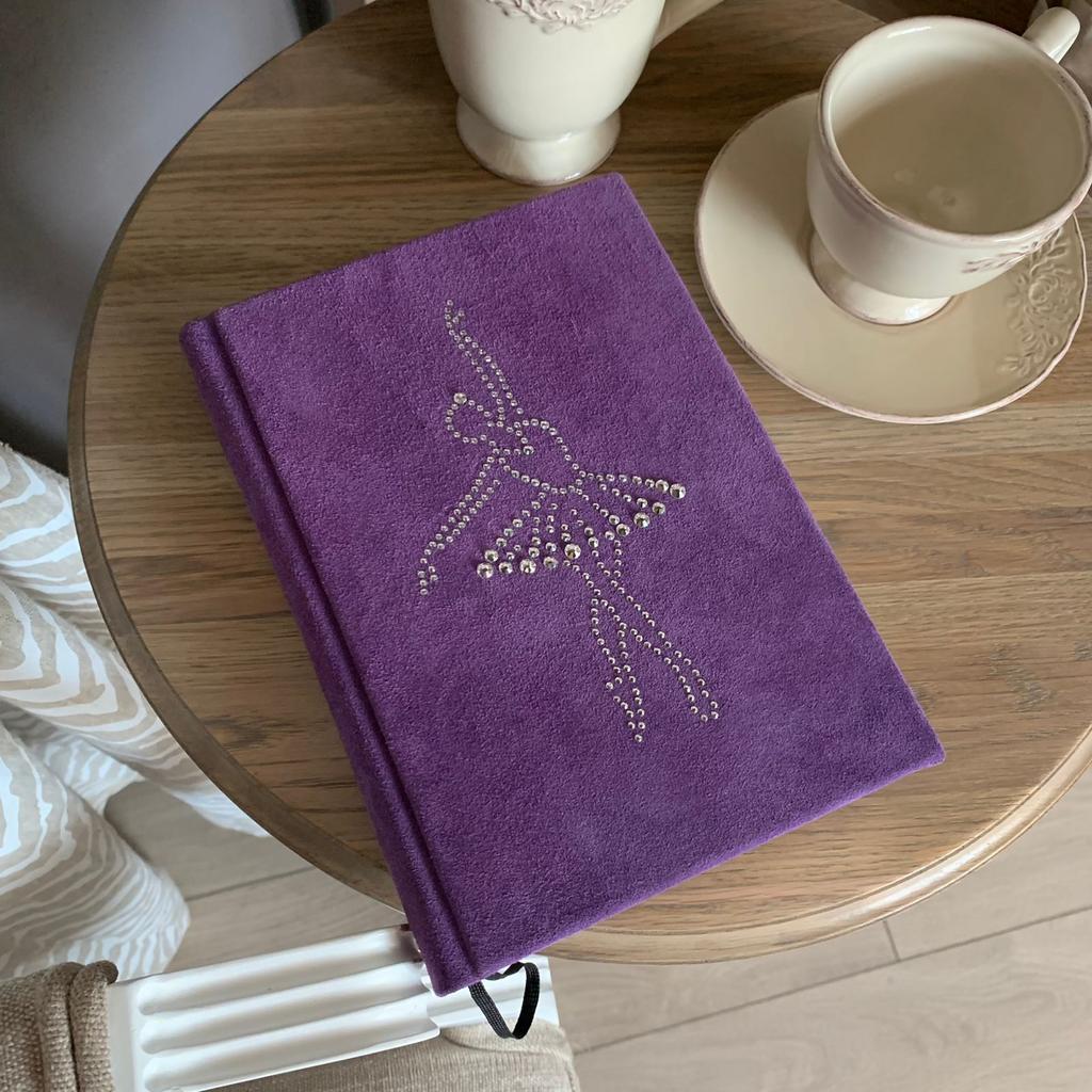 Ежедневник в натуральной замше