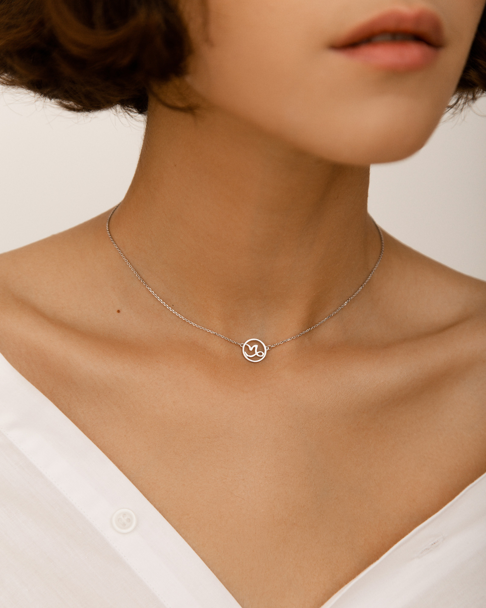 Золотая подвеска знак зодиака Козерог