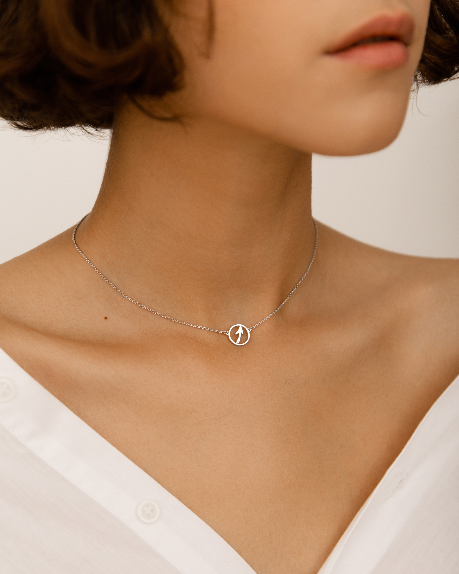 Золотая подвеска знак зодиака Стрелец