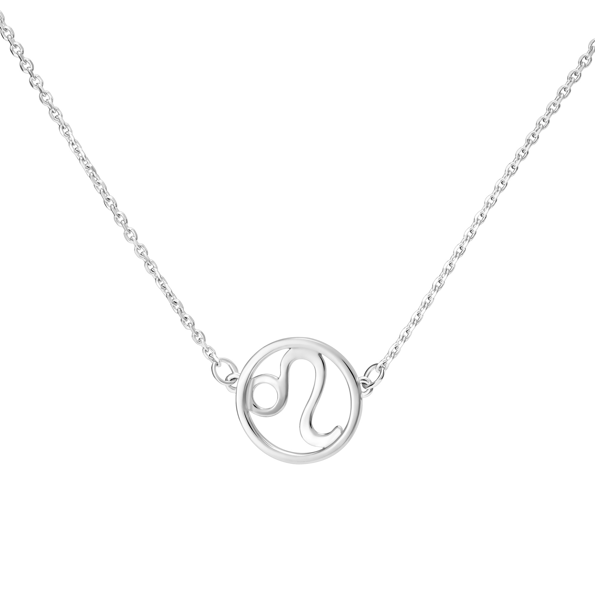 Золотая подвеска знак зодиака Лев