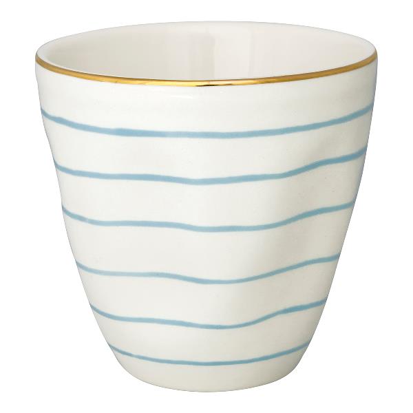 GreenGate чашка-латте Sally blue