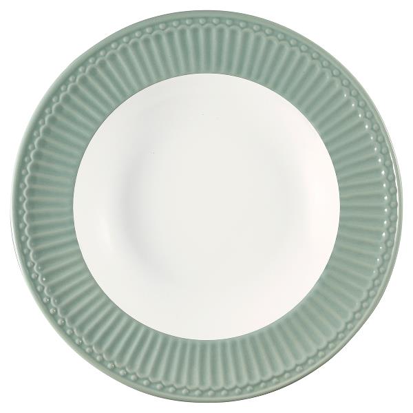 GreeGate глубокая тарелка Alice dusty mint