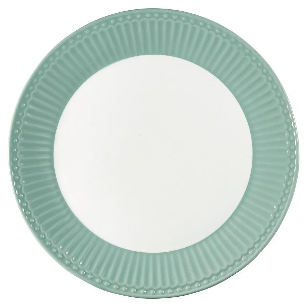 GreenGate десертная тарелка Alice dusty mint 22 cm