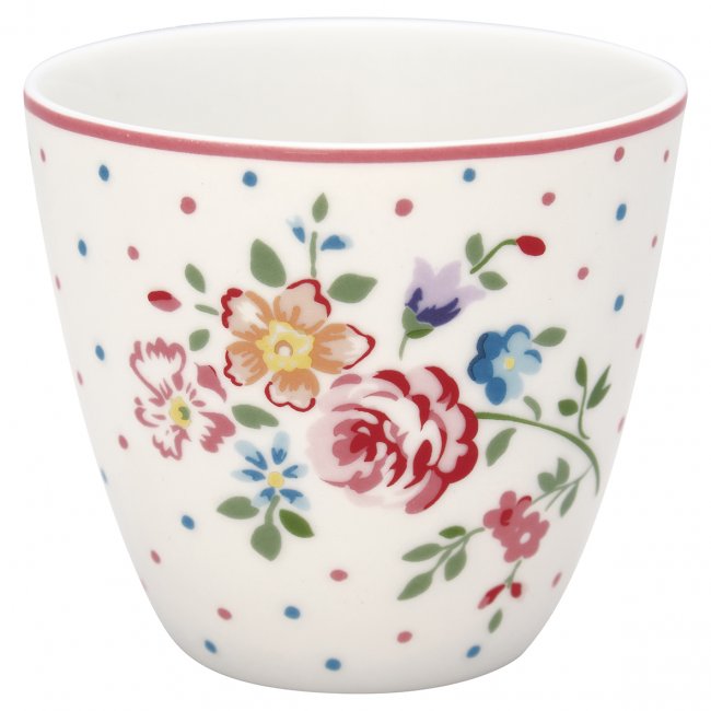 GreenGate чашка латте Belle white 250 мл