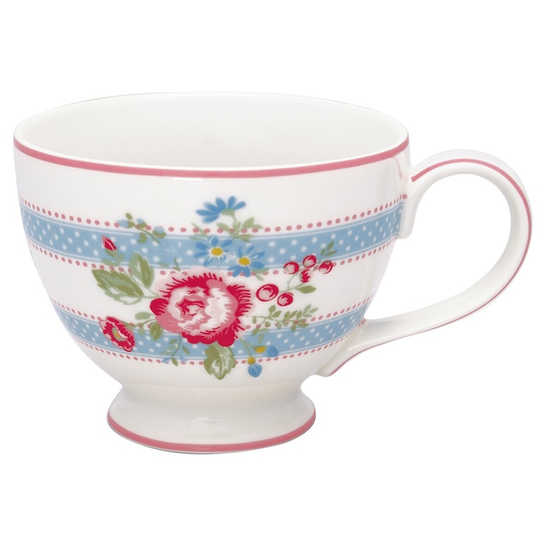 GreenGate чашка Evie white 300 мл