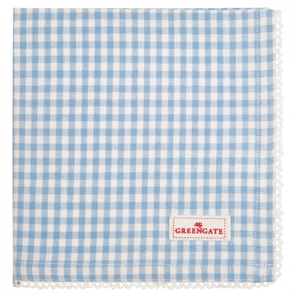 Greengate салфетка Vivi pale blue 40х40 см