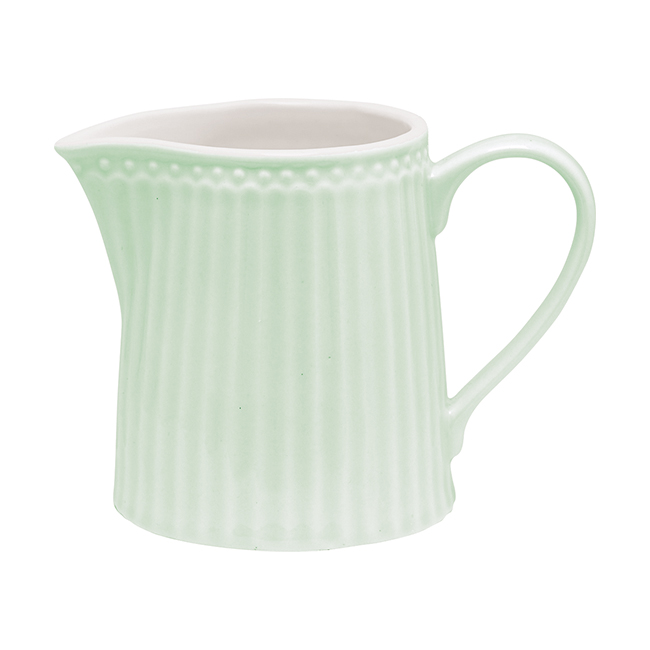 GreenGate молочник Alice pale green